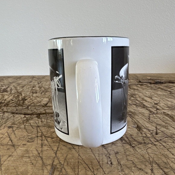 Vintage Curious Cat Spaghetti David McEnery Coffee Mug 1997 Cute Collectible - Picture 6 of 9